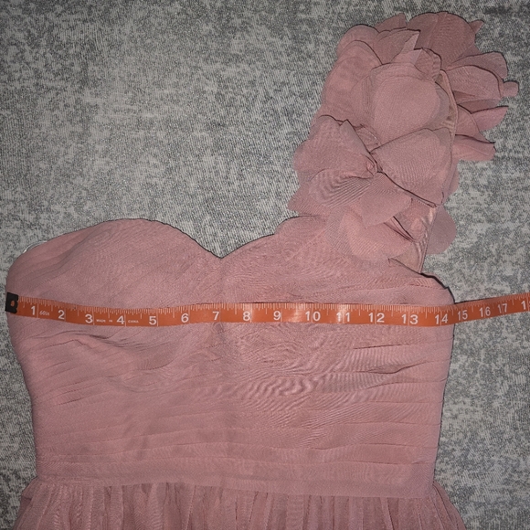 JJ HOUSE  one shoulder bridesmaid  dress - Picture 15 of 15